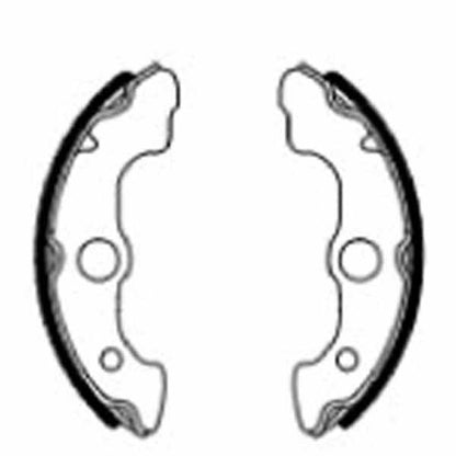 Ferodo FSB931 Brake Shoe Set - 347