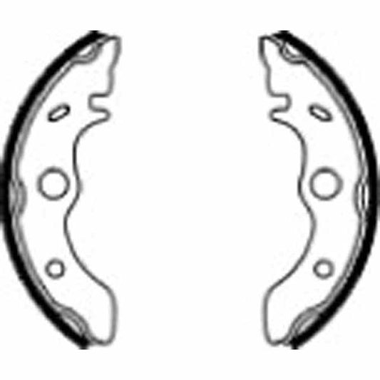 Ferodo FSB932 Brake Shoe Set - 717