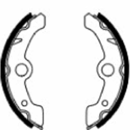 Ferodo FSB933 Brake Shoe Set - 524