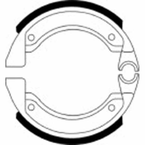 Ferodo FSB936 Brake Shoe Set - 804