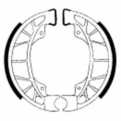 Ferodo FSB938 Brake Shoe Set - 899