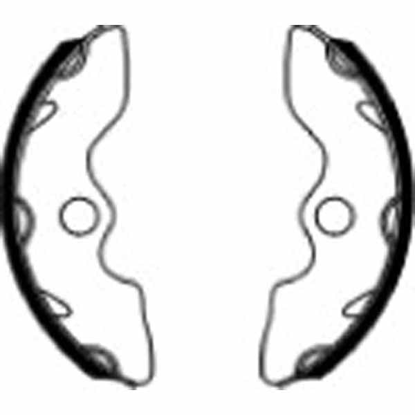 Ferodo FSB945 Brake Shoe Set - 345