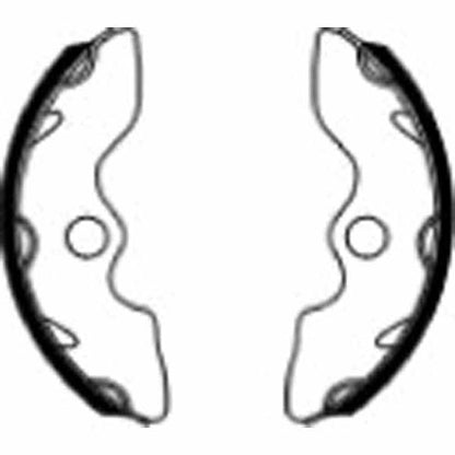 Ferodo FSB945 Brake Shoe Set - 345