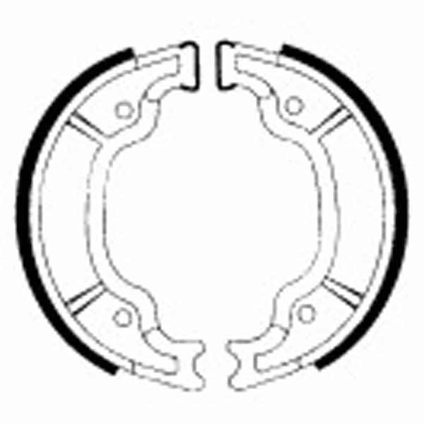 Ferodo FSB947 Brake Shoe Set - 527