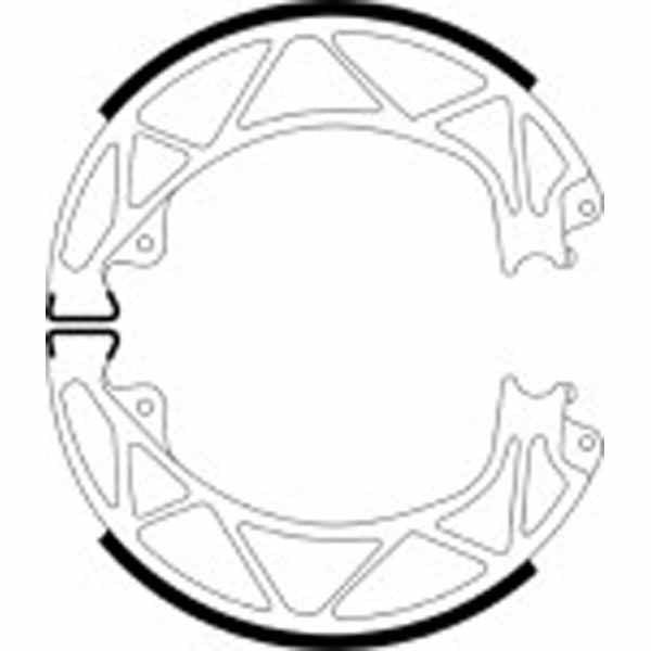 Ferodo FSB951 Brake Shoe Set - 809