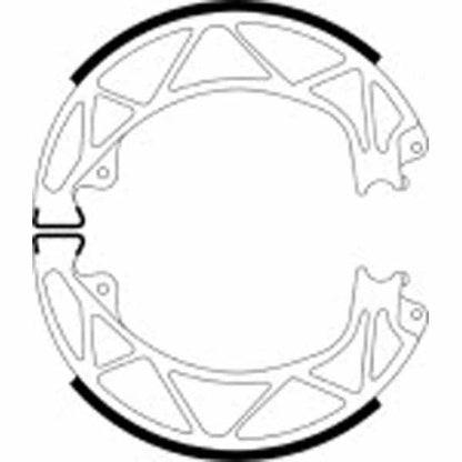 Ferodo FSB951 Brake Shoe Set - 809