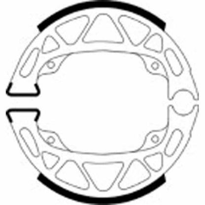 Ferodo FSB952 Brake Shoe Set - 808
