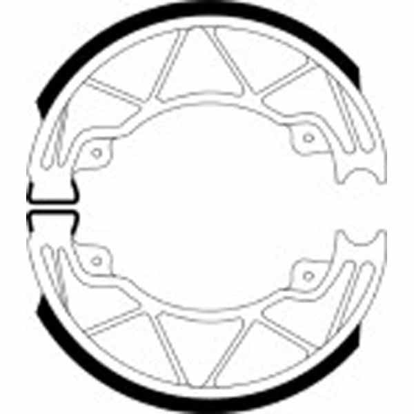 Ferodo FSB954 Brake Shoe Set - 816