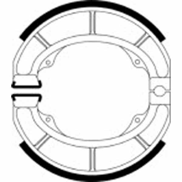 Ferodo FSB956 Brake Shoe Set - 817