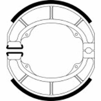 Ferodo FSB956 Brake Shoe Set - 817