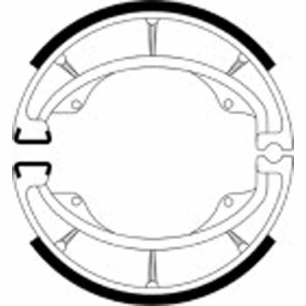 Ferodo FSB957 Brake Shoe Set - 635
