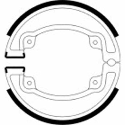 FERODO FSB962 Brake shoe set / EBC 857