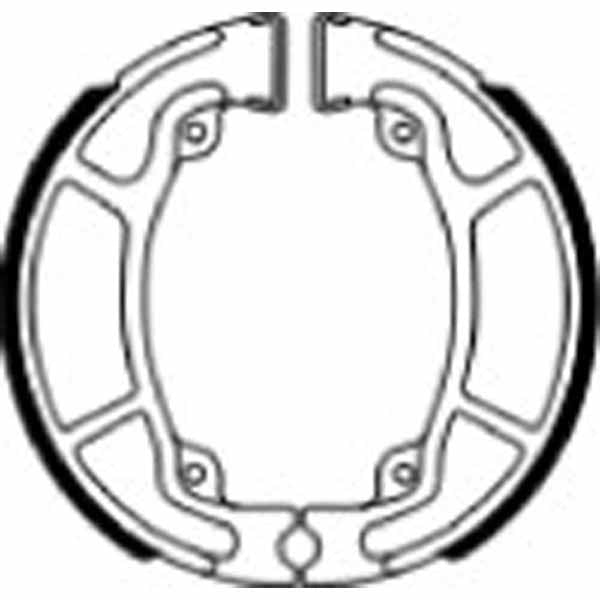 Ferodo FSB963 Brake Shoe Set - Eco-Friction - H352