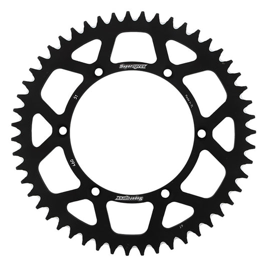 SuperSprox Rear Alloy MX RAL-460-51-BLK