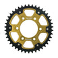 SuperSprox Rear Stealth RST-1489-42-GLD For 525 CHAIN