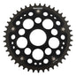 SuperSprox Rear Edge Sprocket Ducati RSA-736_525-43-BLK For 525 Chain Ducati fitment