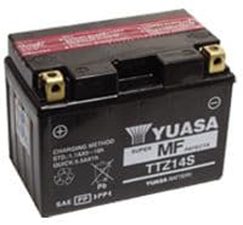 Yuasa TTZ14S (CP) 12V Combi-Pack MF VRLA Battery