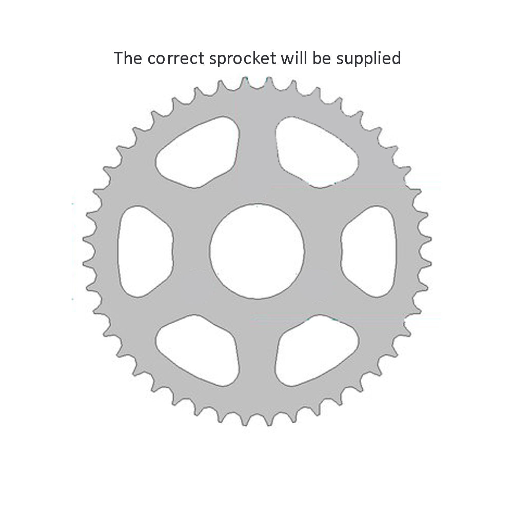 Sprocket Rear RK-B4596-48 JTR2453 Afam 10501 - Special Order